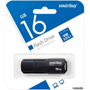 Купить 16GB SmartBuy Clue (черный) (SB16GBCLU-K3) в Минске, доставка по Беларуси