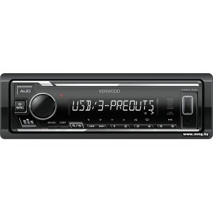 Купить USB-магнитола Kenwood KMM-106 в Минске, доставка по Беларуси