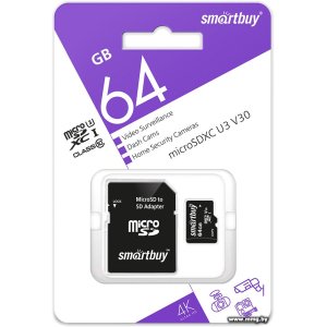 SmartBuy 64GB microSDXC SB64GBSDCCTV