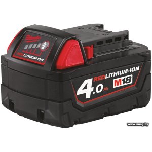 Купить Аккумулятор Milwaukee M18 B4 4932430063 (18В/4 Ah) в Минске, доставка по Беларуси