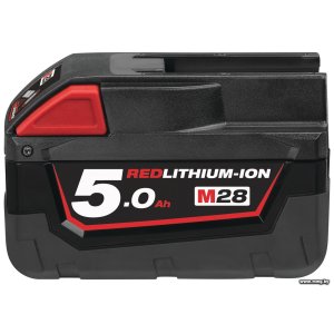 Купить Аккумулятор Milwaukee M28 B5 4932430484 (28В/5 Ач) в Минске, доставка по Беларуси