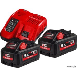 Купить Milwaukee M18 HNRG-552 (18В/5.5 Ah + 12-18В) в Минске, доставка по Беларуси