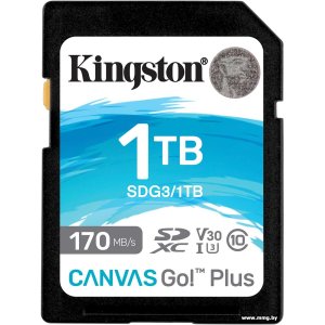 Kingston 1Tb SDXC Canvas Go! Plus SDG3/1TB