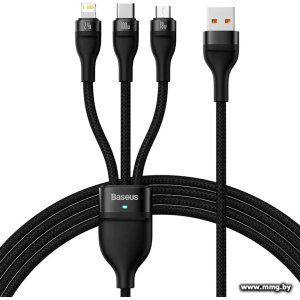 Купить Кабель Baseus CASS030001 USB-A - USB-C, microUSB, Lightning в Минске, доставка по Беларуси