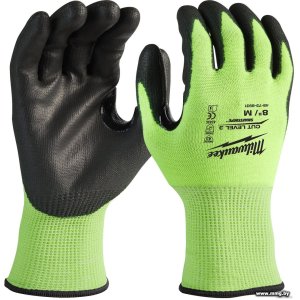 Купить Текстильные перчатки Milwaukee HI-VIS CUT C XXL в Минске, доставка по Беларуси