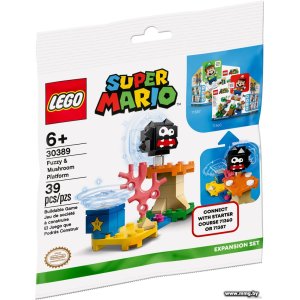 Купить LEGO Super Mario 30389 Лохматик и гриб-платформа в Минске, доставка по Беларуси