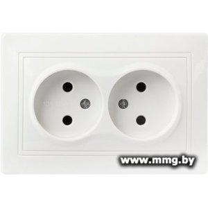 Купить Розетка SmartBuy Венера SBE-01w-10-S2-N в Минске, доставка по Беларуси