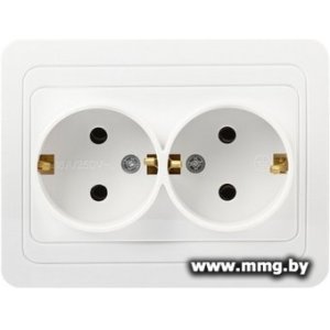 Купить Розетка SmartBuy Марс SBE-02w-16-S2-Z в Минске, доставка по Беларуси