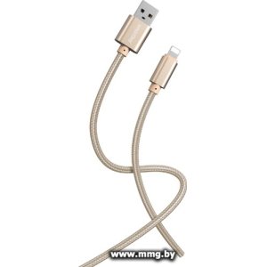 Купить Кабель SmartBuy iK-512-S02g Lightning (1 м, золотистый) в Минске, доставка по Беларуси