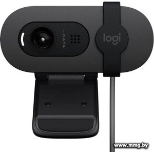 Купить Logitech Brio 100 (графит) 960-001587 / 960-001580 в Минске, доставка по Беларуси