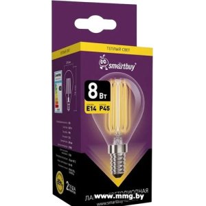 Купить Лампа светодиодная SmartBuy SBL-P45F-8-27K-E14 в Минске, доставка по Беларуси