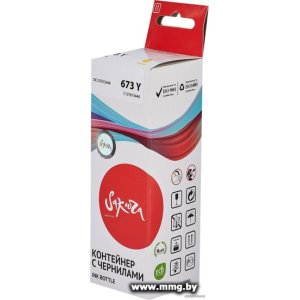 Купить Чернила Sakura Printing SIC13T67344A (аналог Epson 673 Y) в Минске, доставка по Беларуси