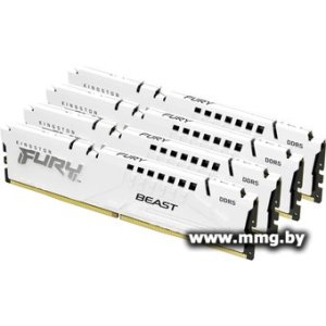 128Gb (4x32Gb) PC5-41600 Kingston KF552C40BWK4-128