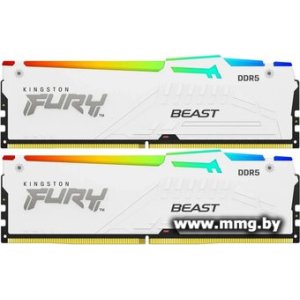 Купить 32Gb (2x16Gb) PC5-44800 Kingston KF556C40BWAK2-32 в Минске, доставка по Беларуси