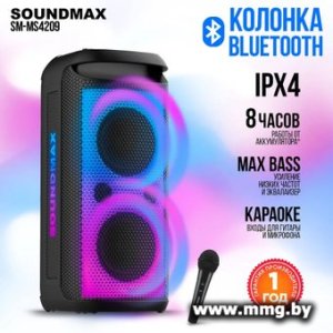 Купить Колонка для вечеринок Soundmax SM-MS4209 в Минске, доставка по Беларуси