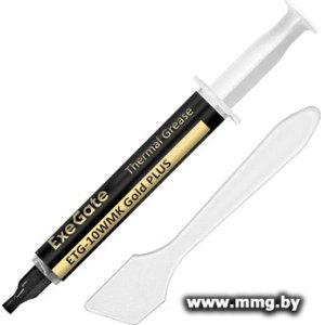 Купить Термопаста ExeGate ETG-10WMK Gold Plus (4г) EX296086RUS в Минске, доставка по Беларуси