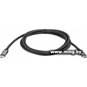Кабель VCOM CU420M-1M USB 3.2 Gen2 Type-C - USB 3.2 Gen1 Type-C (1 м, черный)