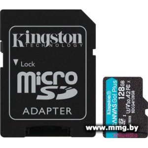 Kingston 128GB microSDXC Canvas Go Plus SDCG4/128Gb +adp