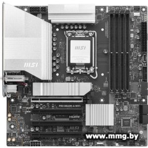 Купить MSI Pro B860M-A WiFi в Минске, доставка по Беларуси