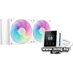 Купить DeepCool Mystique 240 WH ARGB R-LX240-WHDSNMCP-G-1 в Минске, доставка по Беларуси