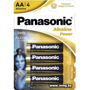 Купить Батарейка Panasonic Alkaline Power AA 4 шт. LR6APB/4BP в Минске, доставка по Беларуси