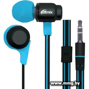 Купить Ritmix RH-185 (черный/голубой) в Минске, доставка по Беларуси