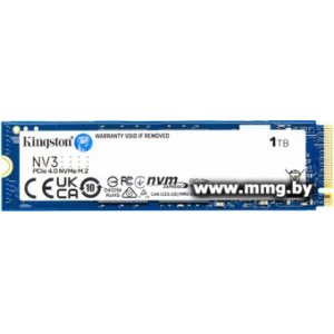 Купить SSD 1TB Kingston NV3 SNV3S/1000G (OEM) в Минске, доставка по Беларуси