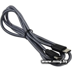 Кабель 5bites TC202-612G USB Type-C - USB Type-C (1.2 м, сер