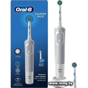 Oral-B Vitality D100 Starterkit + 2 насадки (серый)