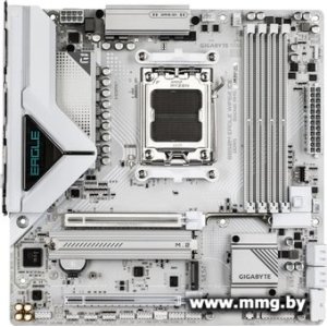 Купить Gigabyte B850M Eagle WiFi6E Ice (rev. 1.0) в Минске, доставка по Беларуси