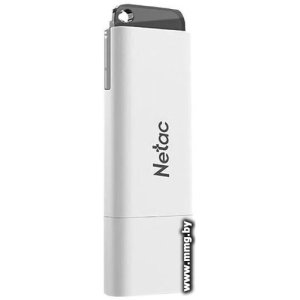 Купить 4GB Netac U185 USB2.0 NT03U185N-004G-20WH (белый) в Минске, доставка по Беларуси