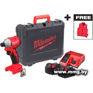 Купить Milwaukee M18 BLIDRCMC-402C 4933499457 (с 2-мя АКБ, кейс) в Минске, доставка по Беларуси