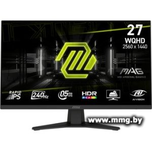 Купить MSI MAG 274QF X24 9S6-3CE41H-052 в Минске, доставка по Беларуси