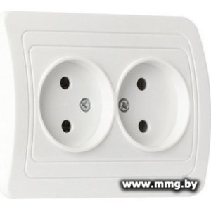 Розетка SmartBuy Марс SBE-02w-10-S2-N-c