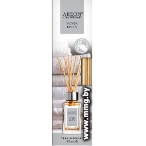 Купить Аромадиффузор Areon Sticks Silver (85 мл) ARE-PL02 в Минске, доставка по Беларуси