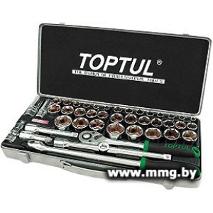 Набор трещотка с головками Toptul GCAD4303 43 предмета