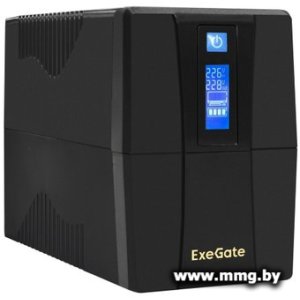 Купить ExeGate Power Smart ULB-800.LCD.AVR.2SH.RJ.USB (EP212517RUS) в Минске, доставка по Беларуси