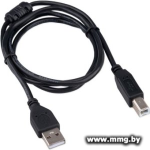 Купить Кабель Cablexpert CCF-USB2-AMBM-1M (1 м, черный) в Минске, доставка по Беларуси