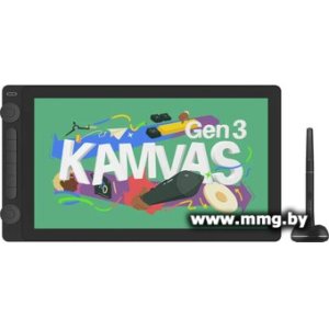 Купить Huion Kamvas 16 Gen 3 (черный) в Минске, доставка по Беларуси