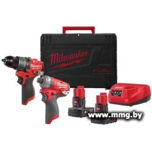 Купить Milwaukee M12 FPP2E2-402X 4933480594 (шуруповерт, винтоверт, в Минске, доставка по Беларуси
