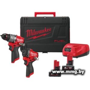 Купить Milwaukee M12FPP2X2-402X 4933498741 (шуруповерт, винтоверт, в Минске, доставка по Беларуси