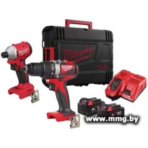 Купить Milwaukee M18 BLPP2B3-502X 4933492846 (шуруповерт, винтоверт в Минске, доставка по Беларуси
