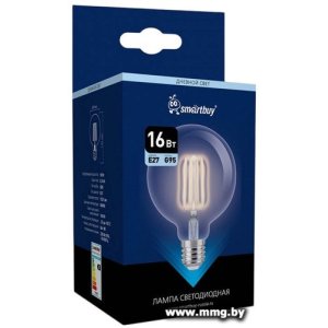 Купить Лампа светодиодная SmartBuy SBL-G95Art-16-40K-E27 в Минске, доставка по Беларуси