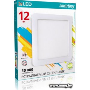 Купить Точечный светильник SmartBuy SBL-DLSq-12-65K в Минске, доставка по Беларуси
