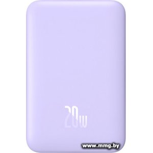 Купить Baseus PPCXM06A Magnetic Mini Air Wireless 20W 6000mAh (сиреневый) в Минске, доставка по Беларуси