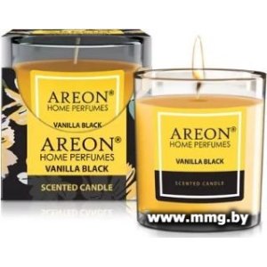 Купить Свеча ароматическая Areon Vanilla Black 120г ARE-CR02 в Минске, доставка по Беларуси