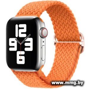Ремешок Rumi Wick из плетеного нейлона для Apple Watch 38/40/41mm (оранжевый)
