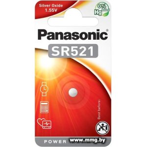 Купить Батарейка Panasonic SR521 SR-521EL/1B (1 шт) в Минске, доставка по Беларуси