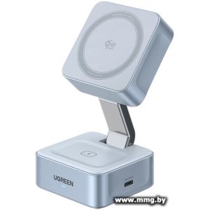 Зарядное устройство Ugreen MagFlow 2-in-1 W752 55960 (голубой)