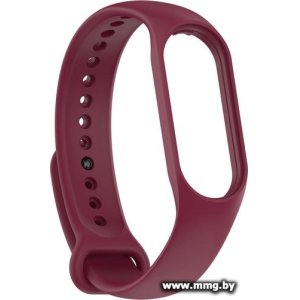 Ремешок Rumi силиконовый для Xiaomi Smart Band 7 (бордовый)
